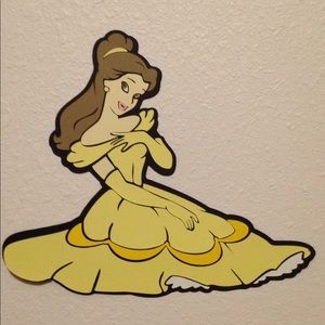 BELLE Beauty & Beast Paper Cricut Cutout Decor